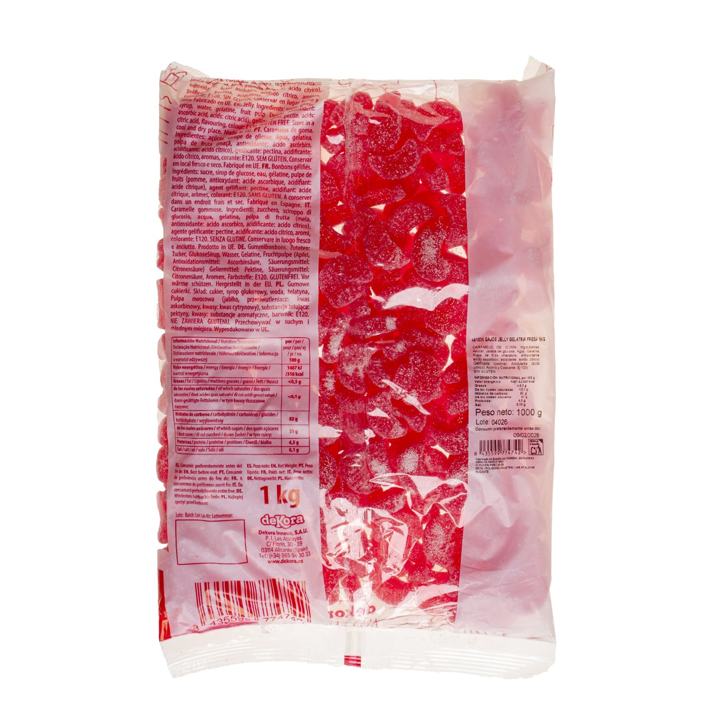SPICCHI JELLY FRAGOLA1KG