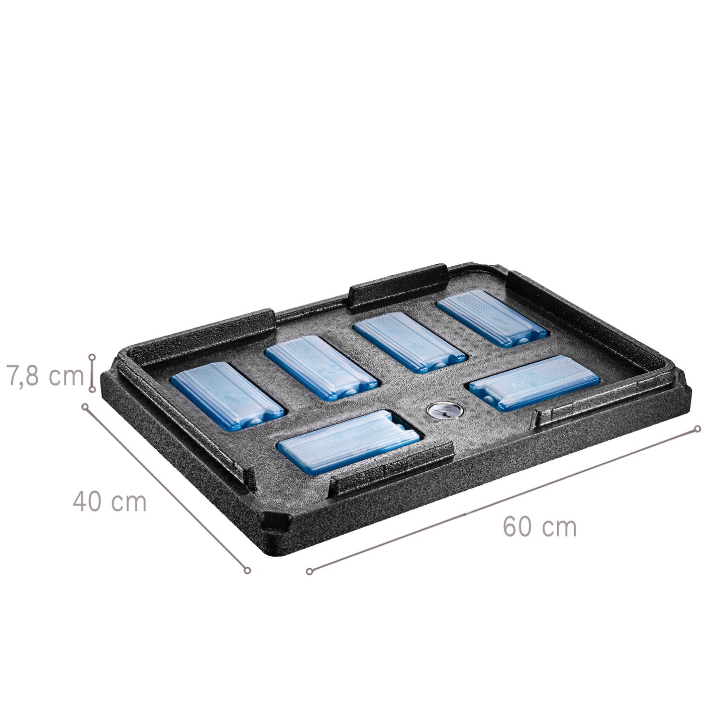 UNISTAR ISOTHERMAL LID WITH THERMOMETER 60X40X7.8CM