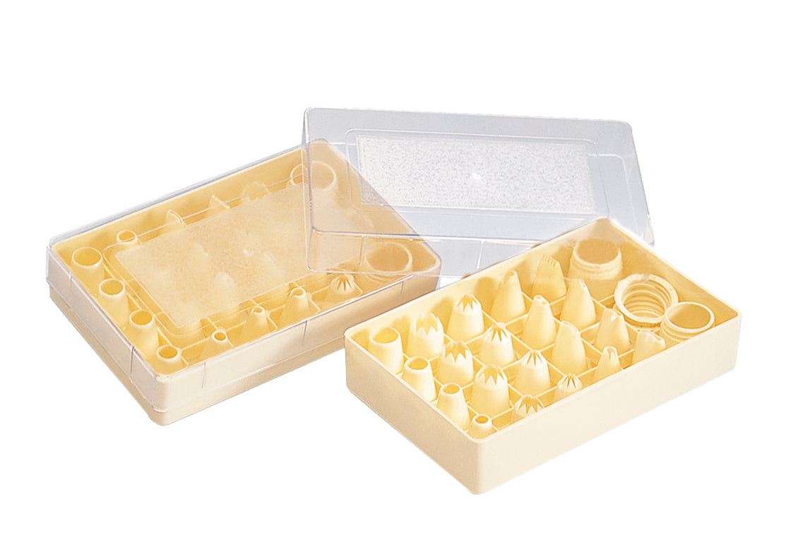 UNIVERSAL SET PLASTIC PASTRY BAG TIPS