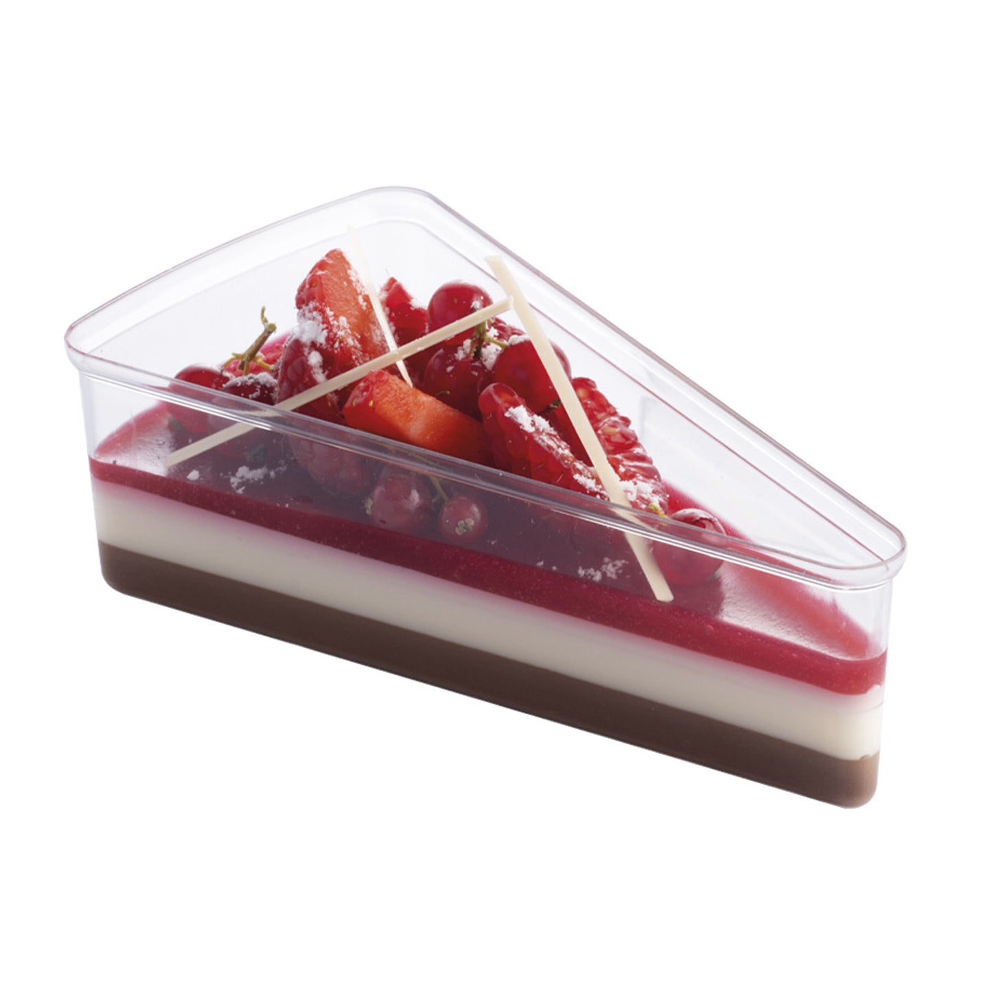 GOBELET EN PLASTIQUE TRANCHE 135X69H42MM CAP.160ML