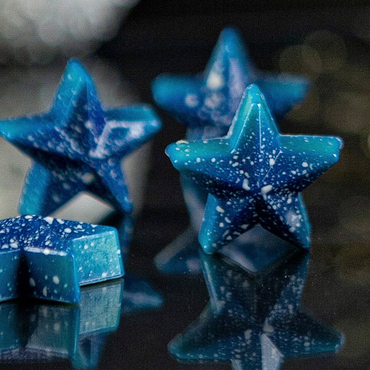 MOLDE EM ESTRELA DE POLICARBONATO 40x42 H 16MM | 15 PEÇAS