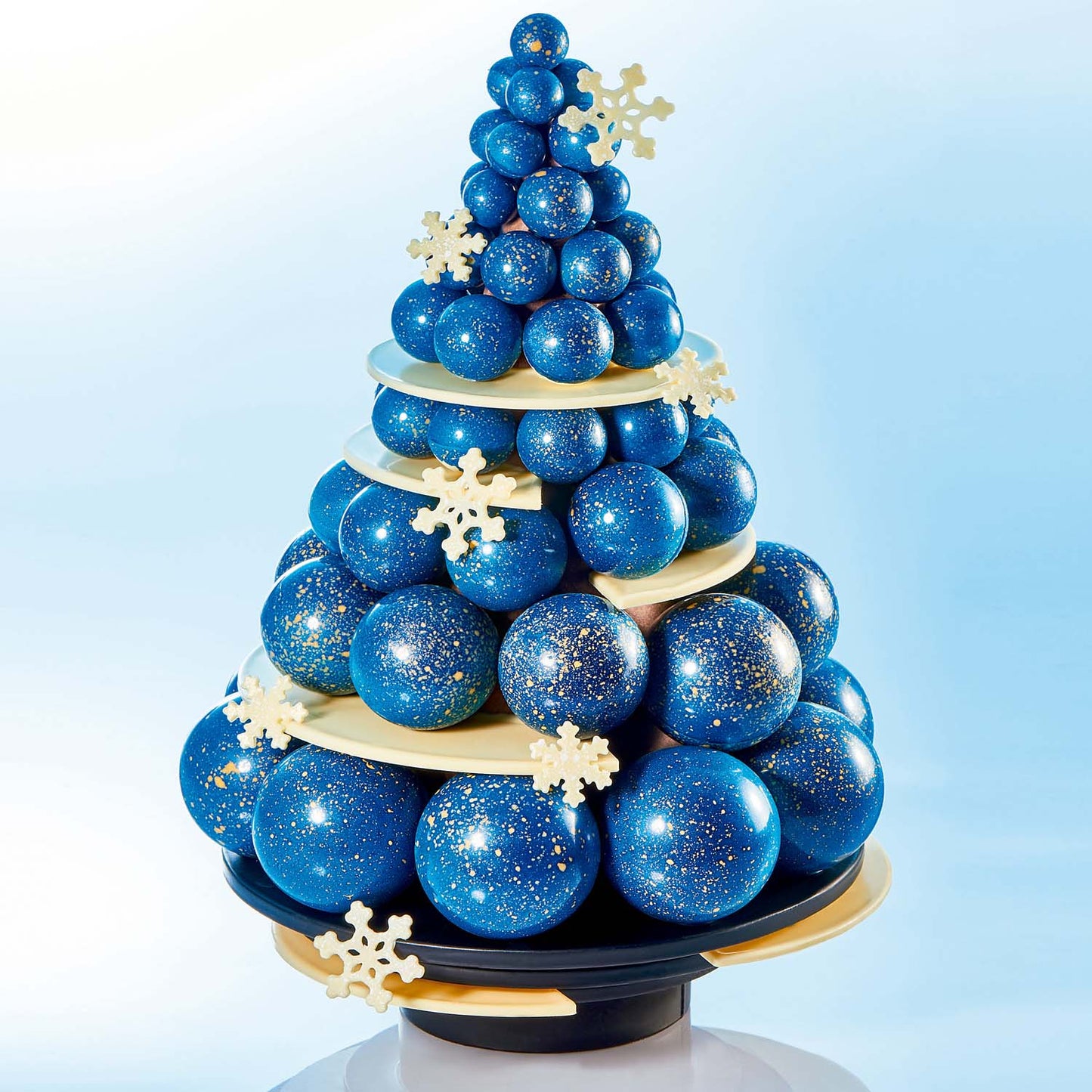 MOLDE POLICARBONATO COPOS DE NIEVE 2 MOD Ø 30/40 MM H4MM