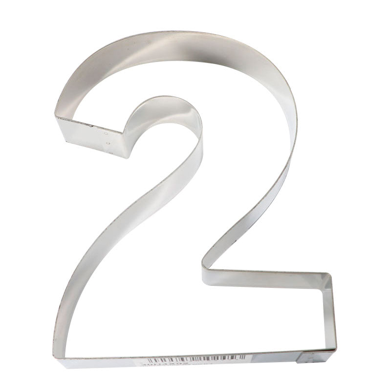 STAMPO A.INOX.NUMERO 2 20CM H4CM
