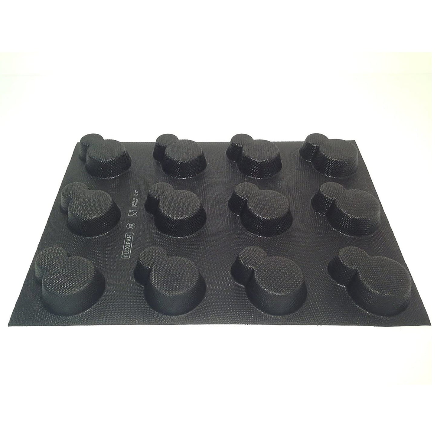 FLEXIPAN MOULD 12 MINI GUITARS 85X62 H:25MM 30X40CM