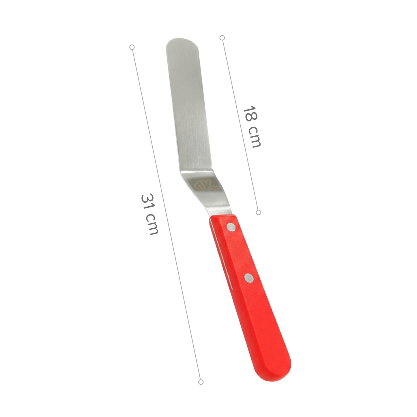SPATOLA ANGOLARE 15 CM IN ACCIAIO INOX.- DEKORA HOME BAKING