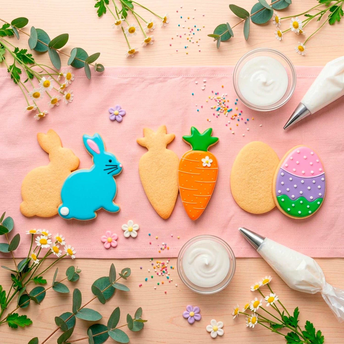 EASTER COOKIE CUTTER SET 3PCS