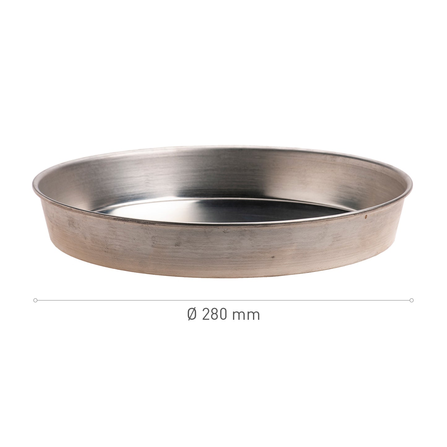 STAMPO TORTA TONDO IN OTTONE Ø 280MM