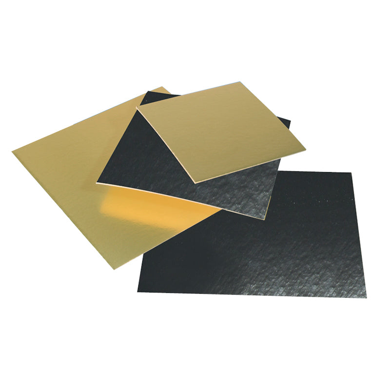 VASSOIO CARTONE ORO-NERO 30X40CM
