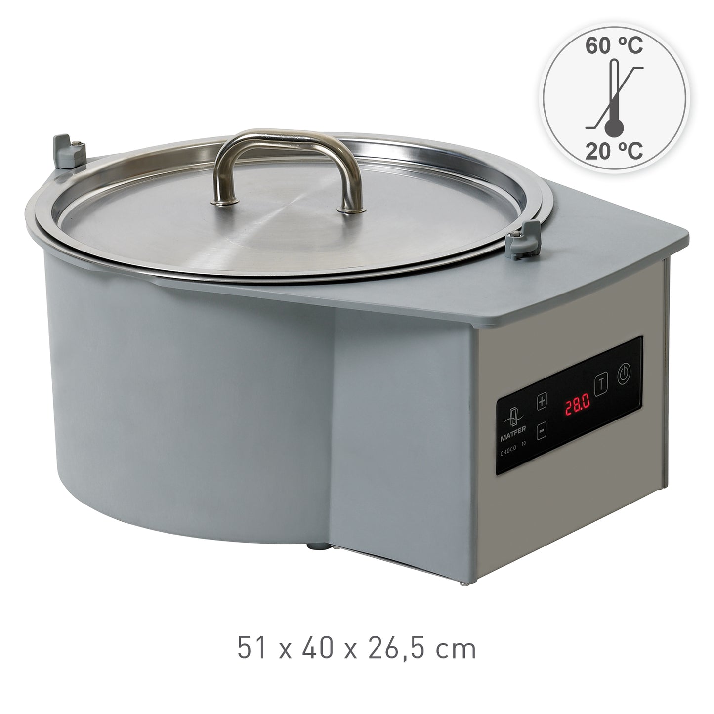 CHOCOLATE TEMPERING MACHINE | 12L