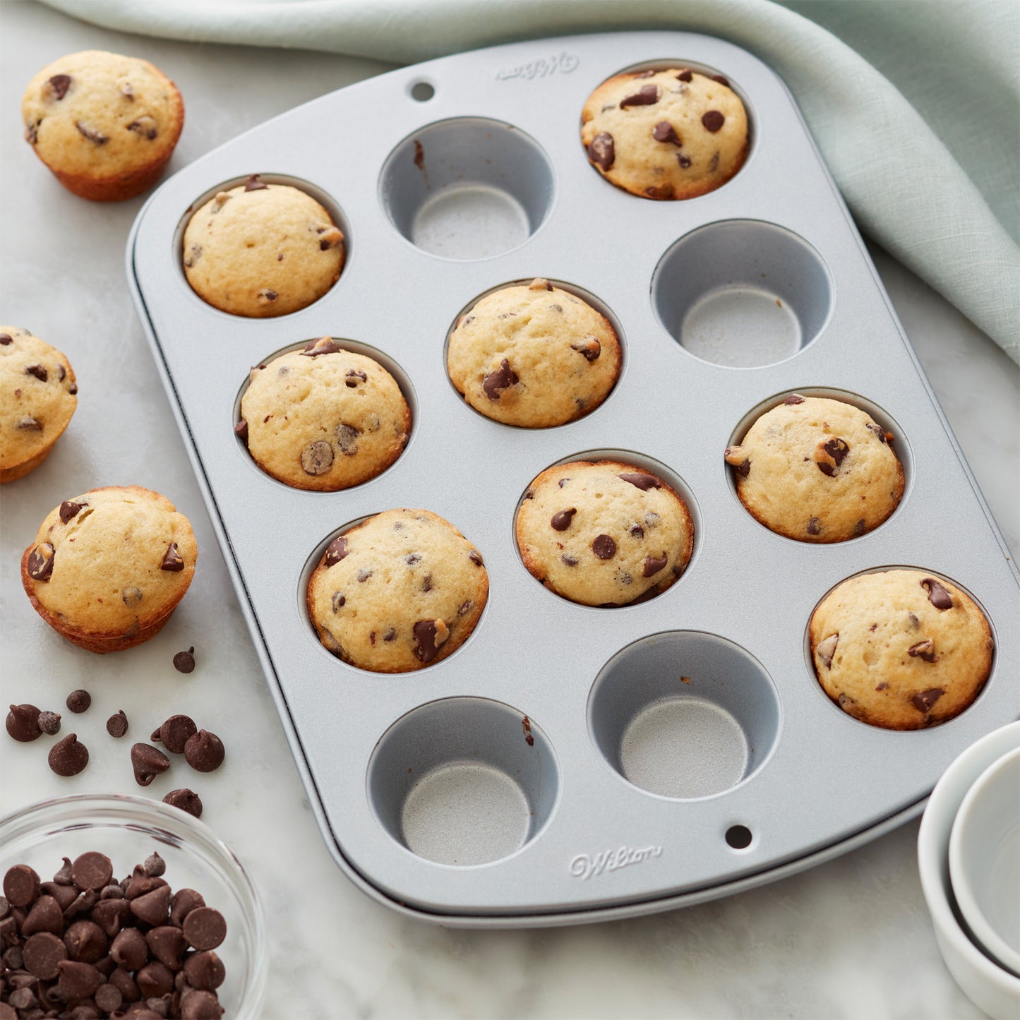 WILTON RECIPE RIGHT® MOULE 12 MINI MUFFIN