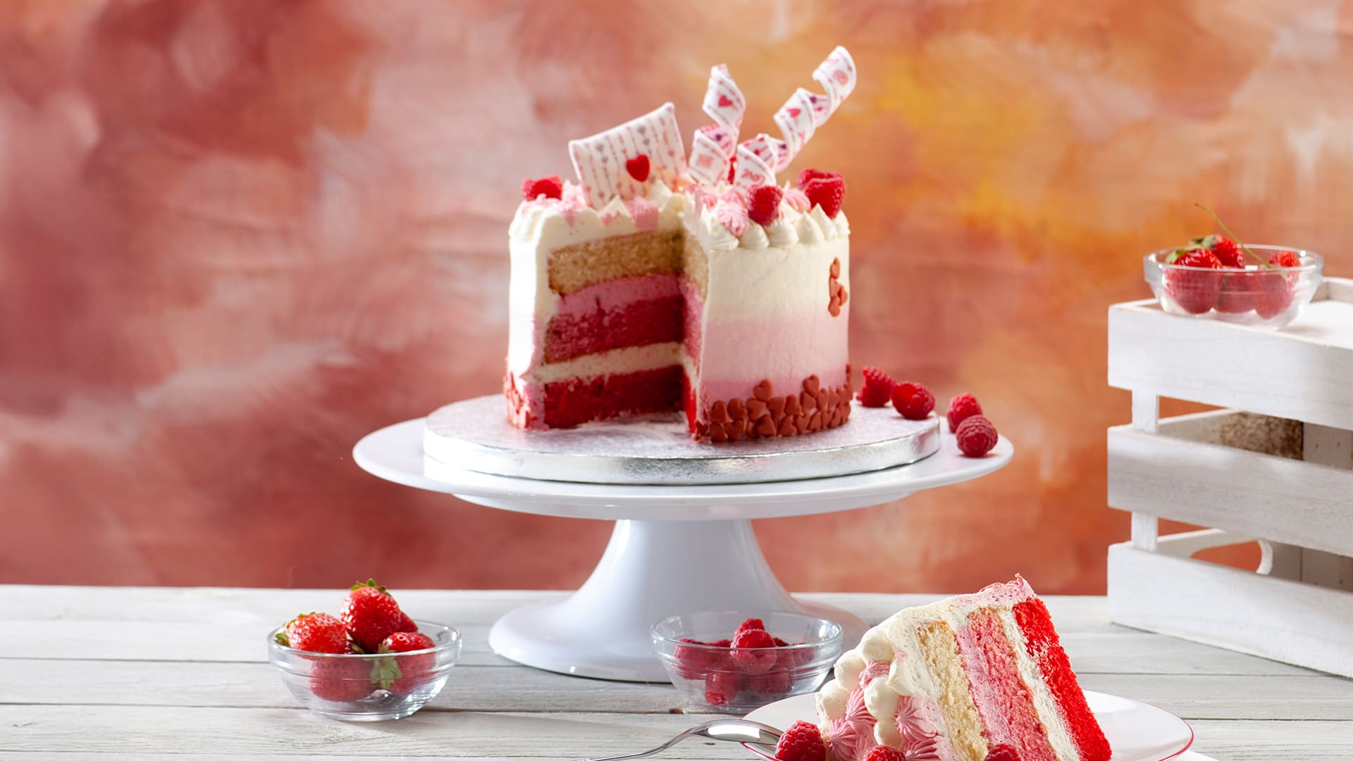 Apresentação de pastelaria