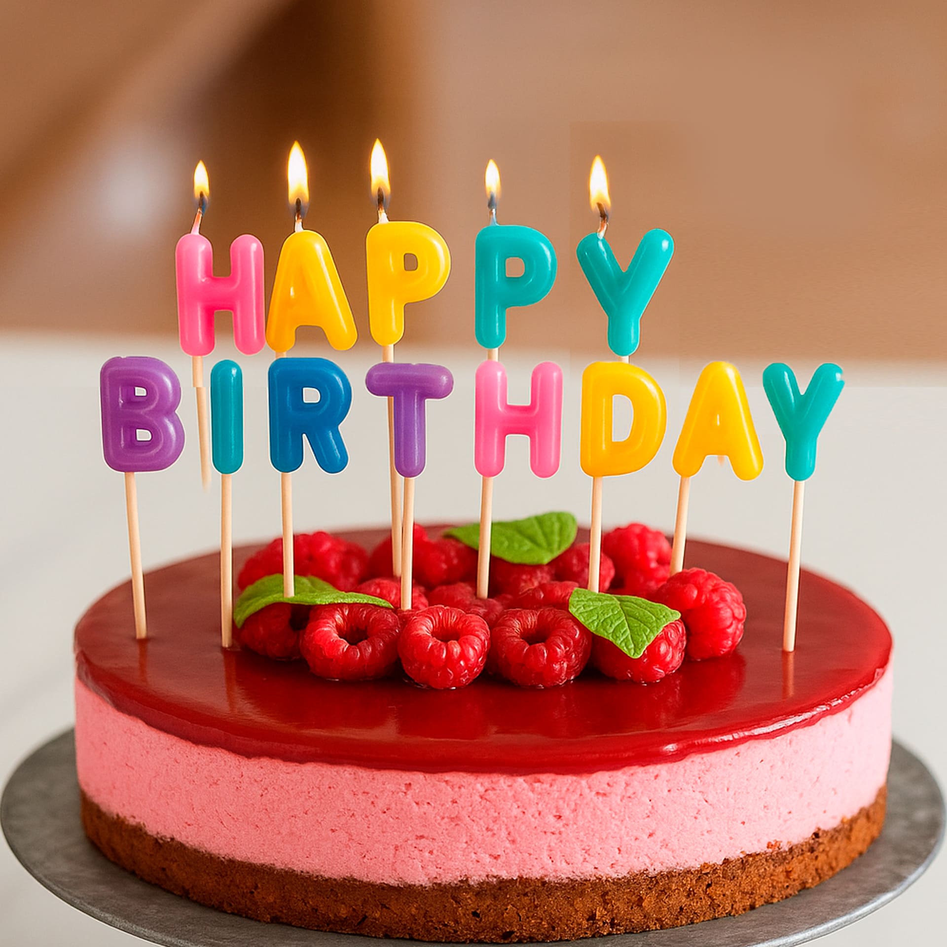 Candles with a message