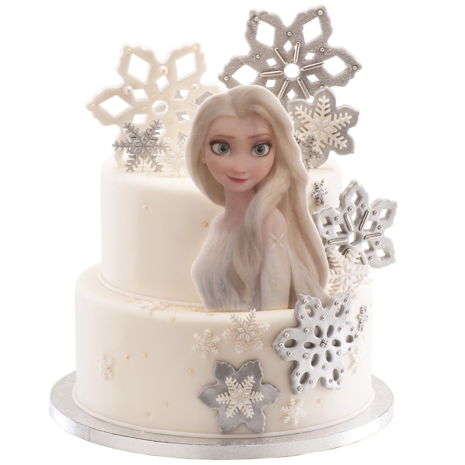 SILHOUETTE EN AZYME POUR GÂTEAUX FROZEN 14.8X21CM