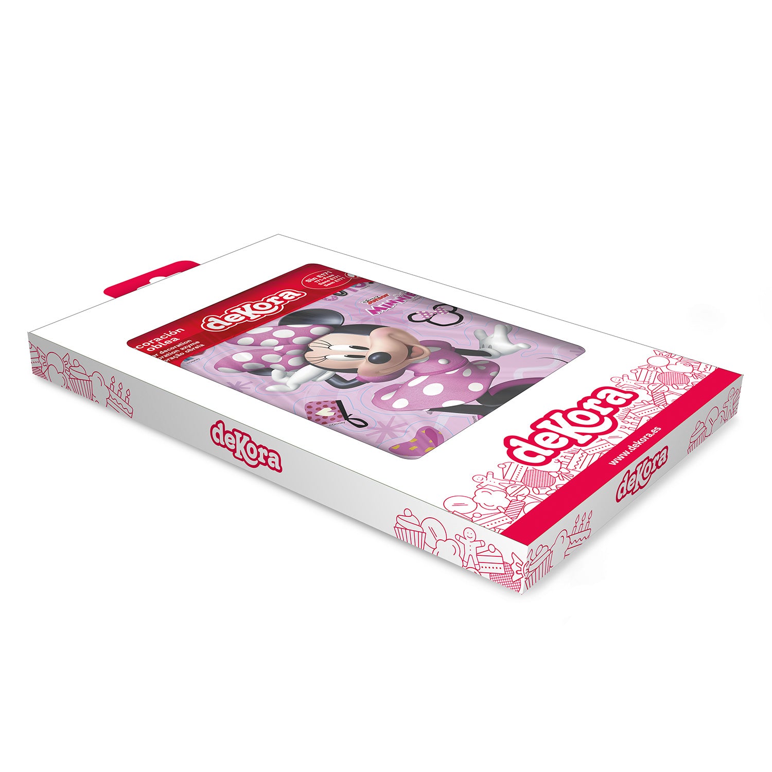 CAKE WAFER SHAPE MINNIE MOUSE 14,8X21CM