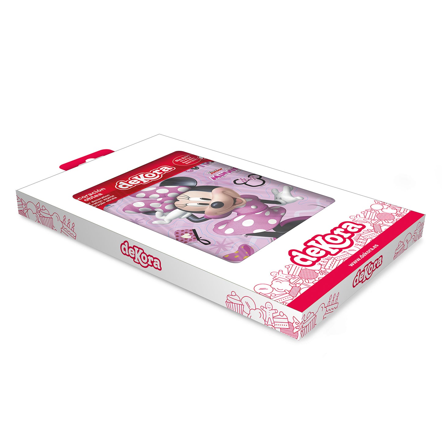 CAKE WAFER SHAPE MINNIE MOUSE 14,8X21CM