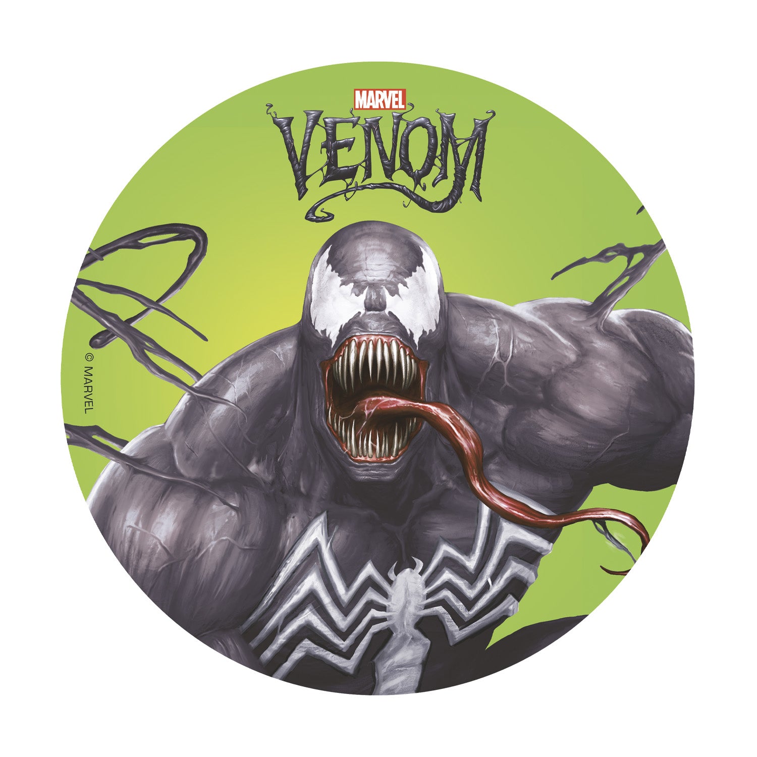 VENOM CAKE WAFER DISC 20CM