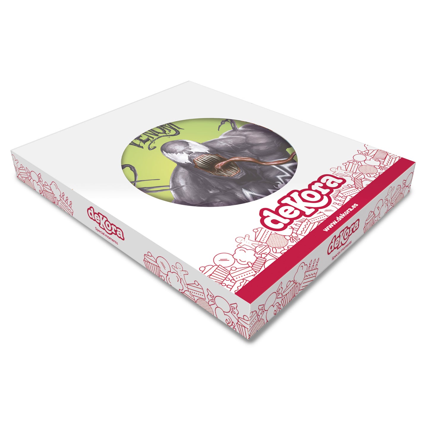VENOM CAKE WAFER DISC 20CM
