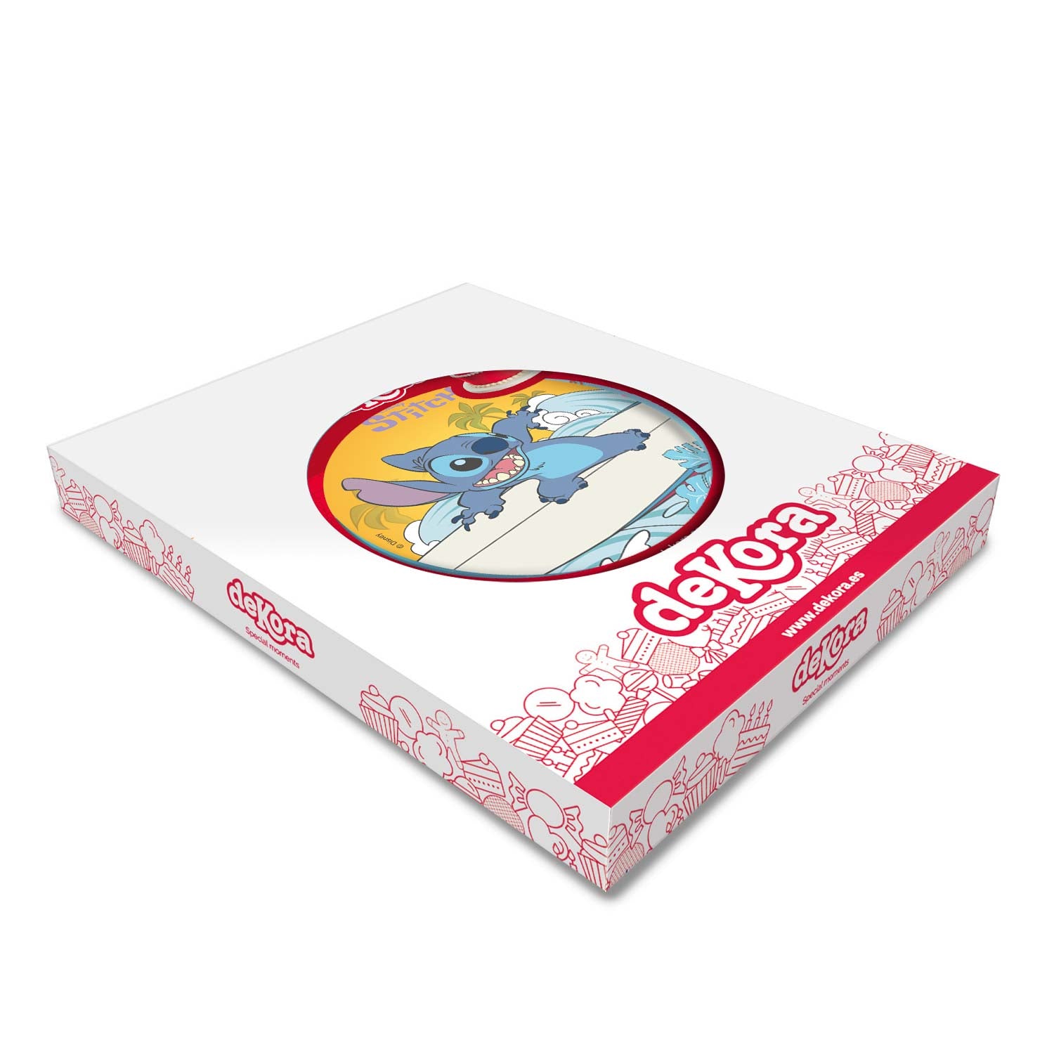 DISCO CIALDA TORTA STITCH 20CM