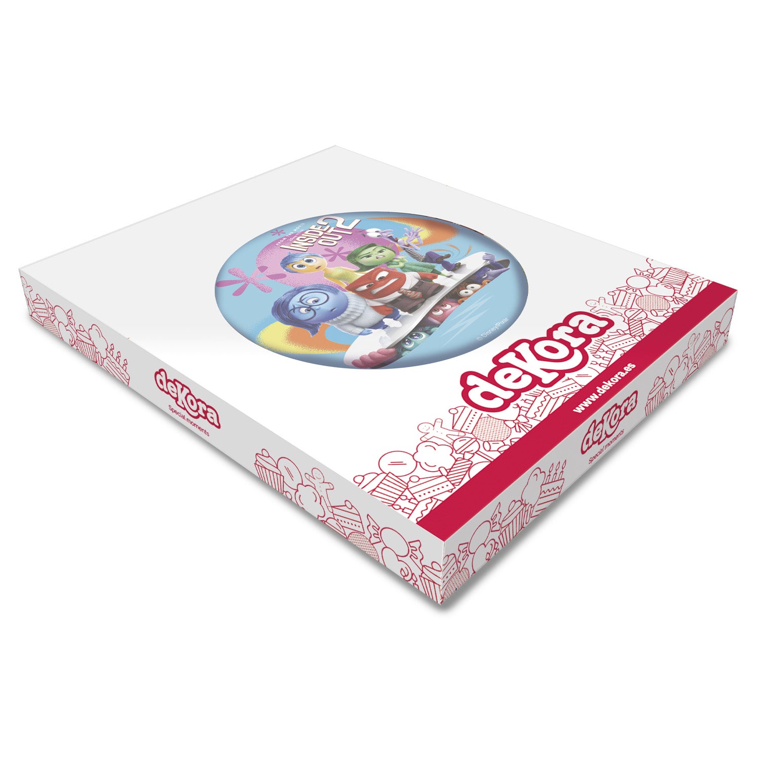 DISCO BOLACHA PARA BOLO INSIDE OUT 2 20CM