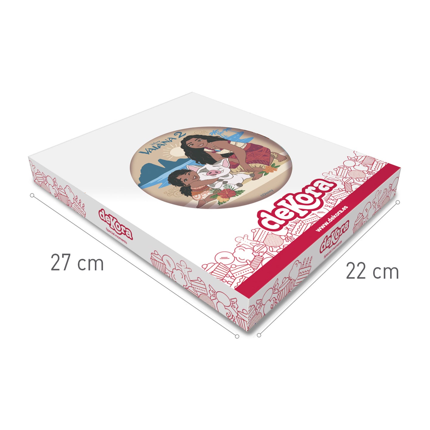 DISCO CIALDA TORTA VAIANA 2 20CM