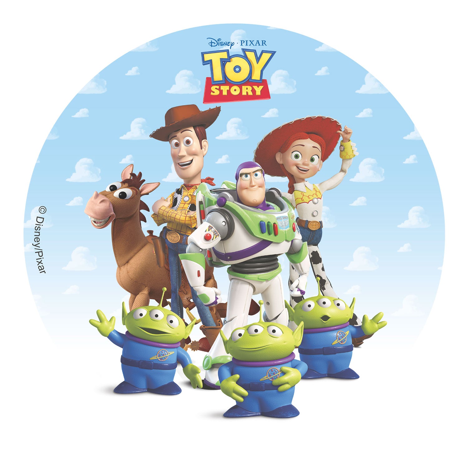TOY STORY CAKE WAFER DISC 20CM