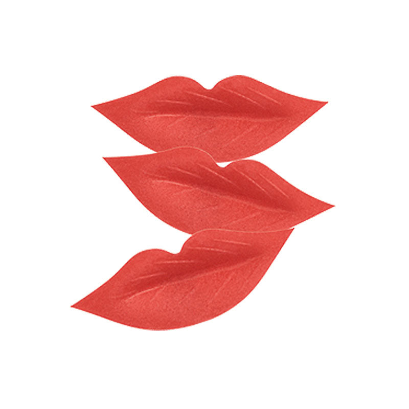LABBRA OBLEA ROSSE 5CM