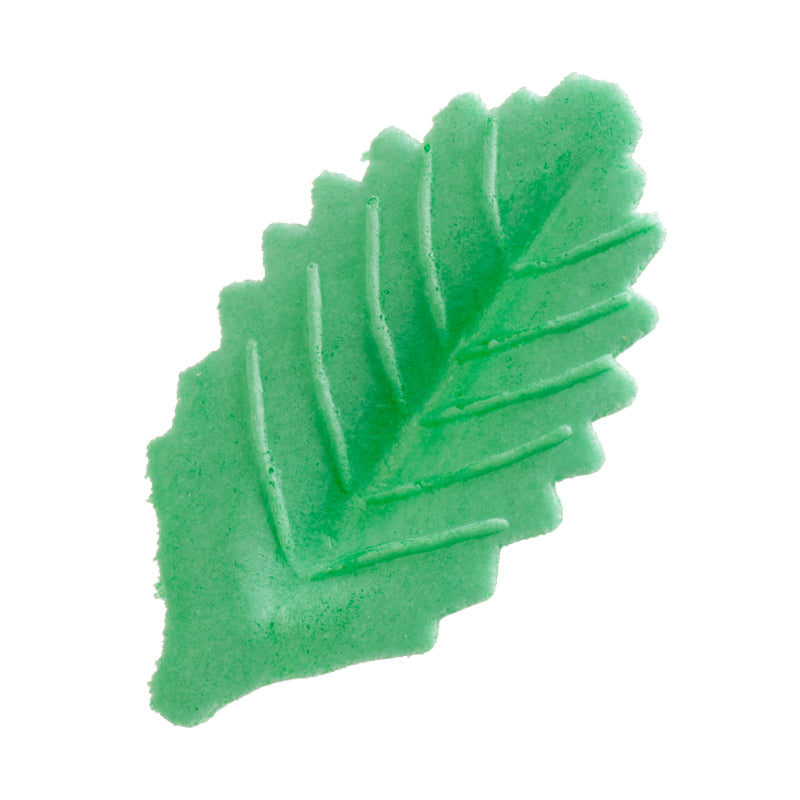 FOGLIA IN CIALDA VERDE SCURO 4,5CM