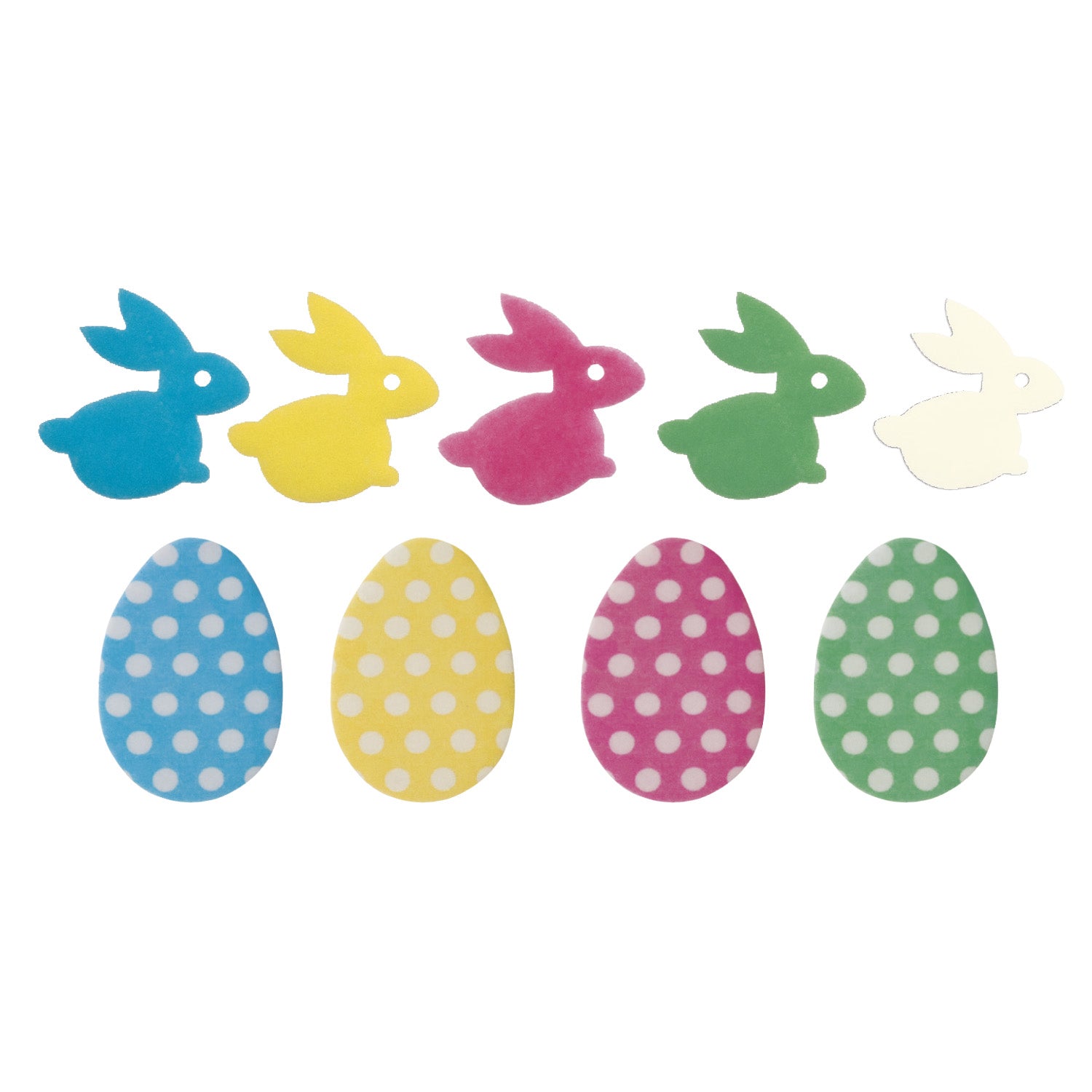 DECORACIÓN OBLEA PARA TARTAS SURTIDO PASCUA -3,5CM