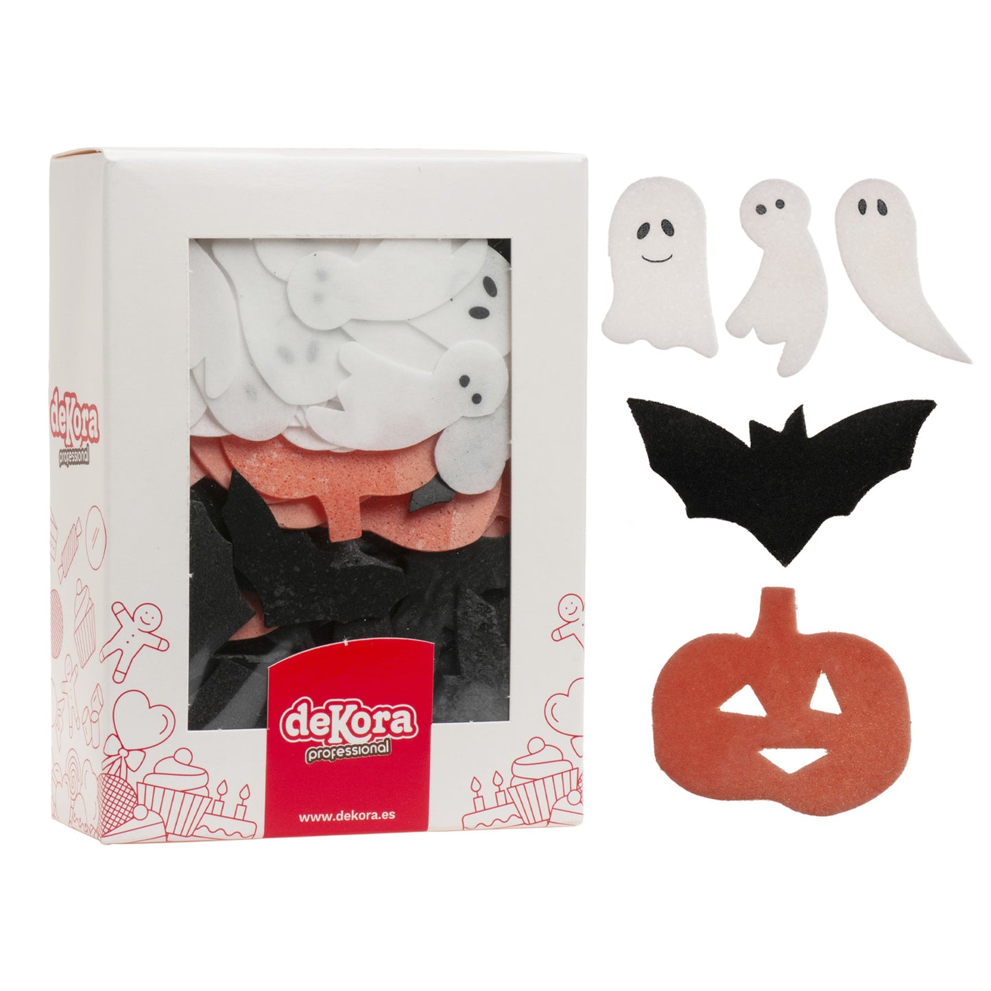 DECORACION OBLEA SURTIDO HALLOWEEN 4-5CM