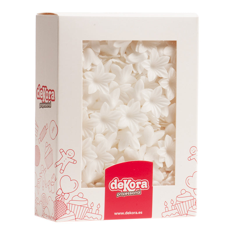 LILAS DE OBLEA BLANCA PERLADA 2 CM