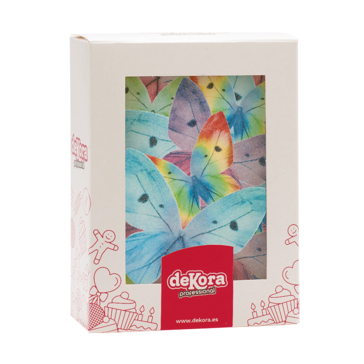 87 PAPILLONS EN AZYME 3-6 CM