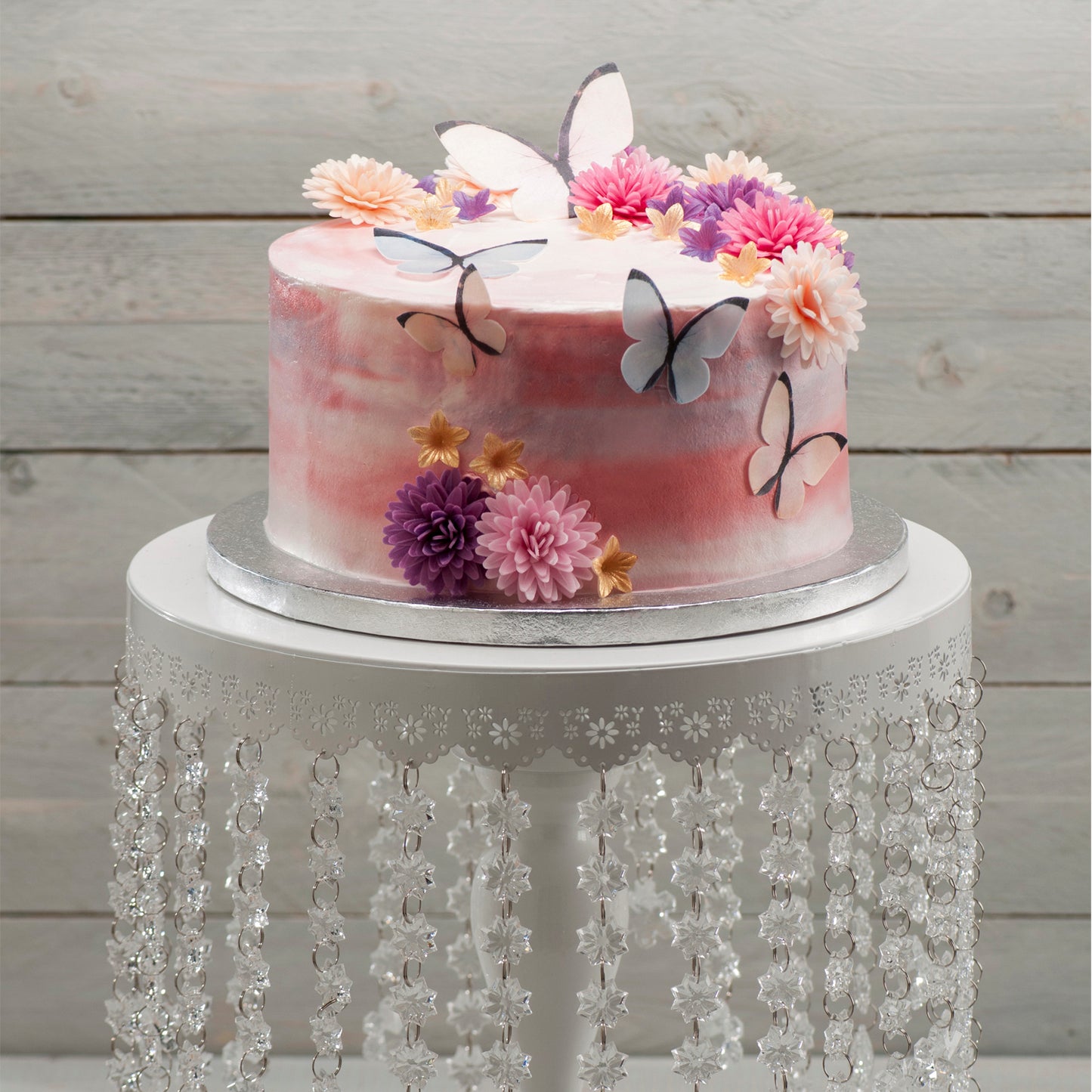 CAJA 12 POMPONES DE OBLEA COLORES SURTIDOS Ø 4.5CM