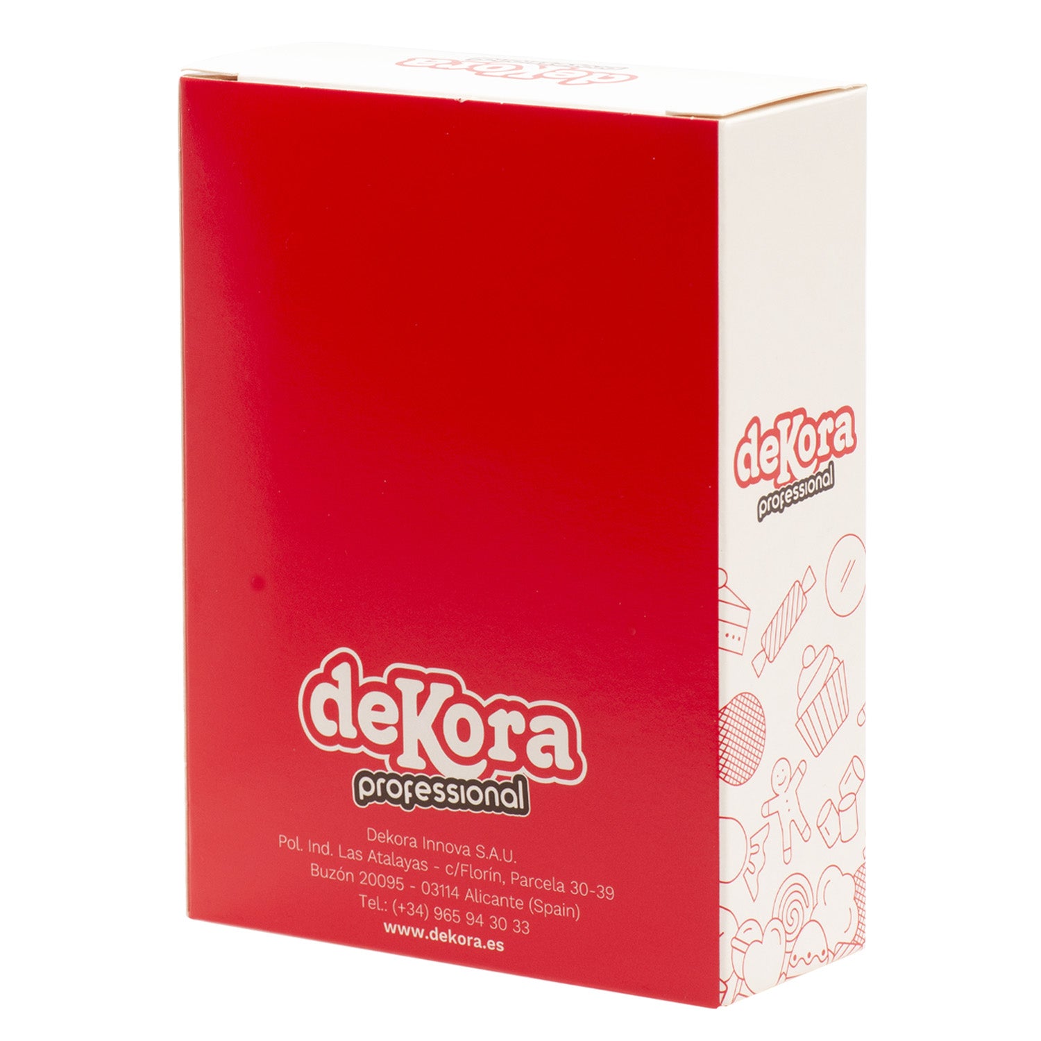 CAJA DE 10 ORQUÍDEAS DE OBLEA NARANJAS 8.5-7.5CM