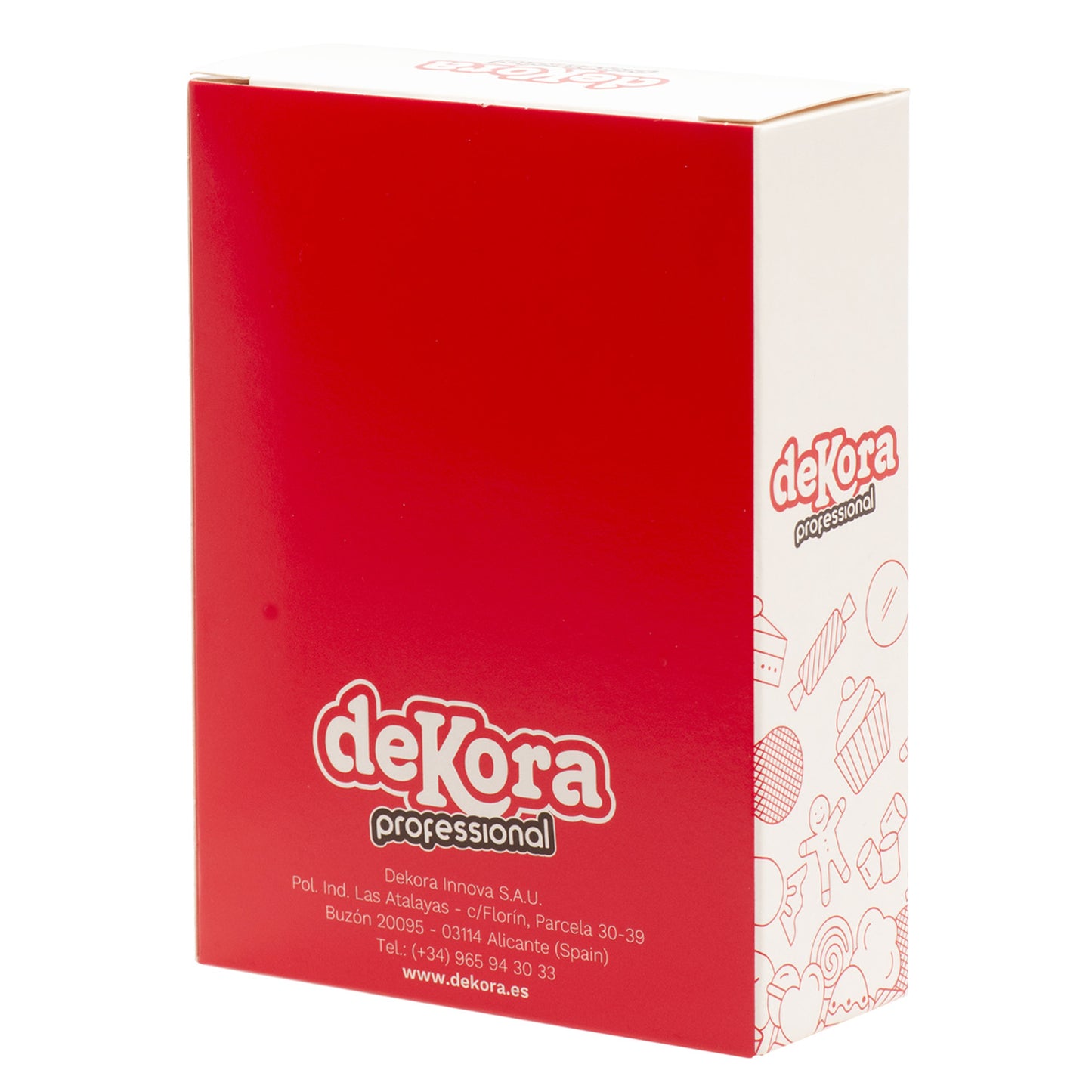 CAJA DE 10 ORQUÍDEAS DE OBLEA NARANJAS 8.5-7.5CM