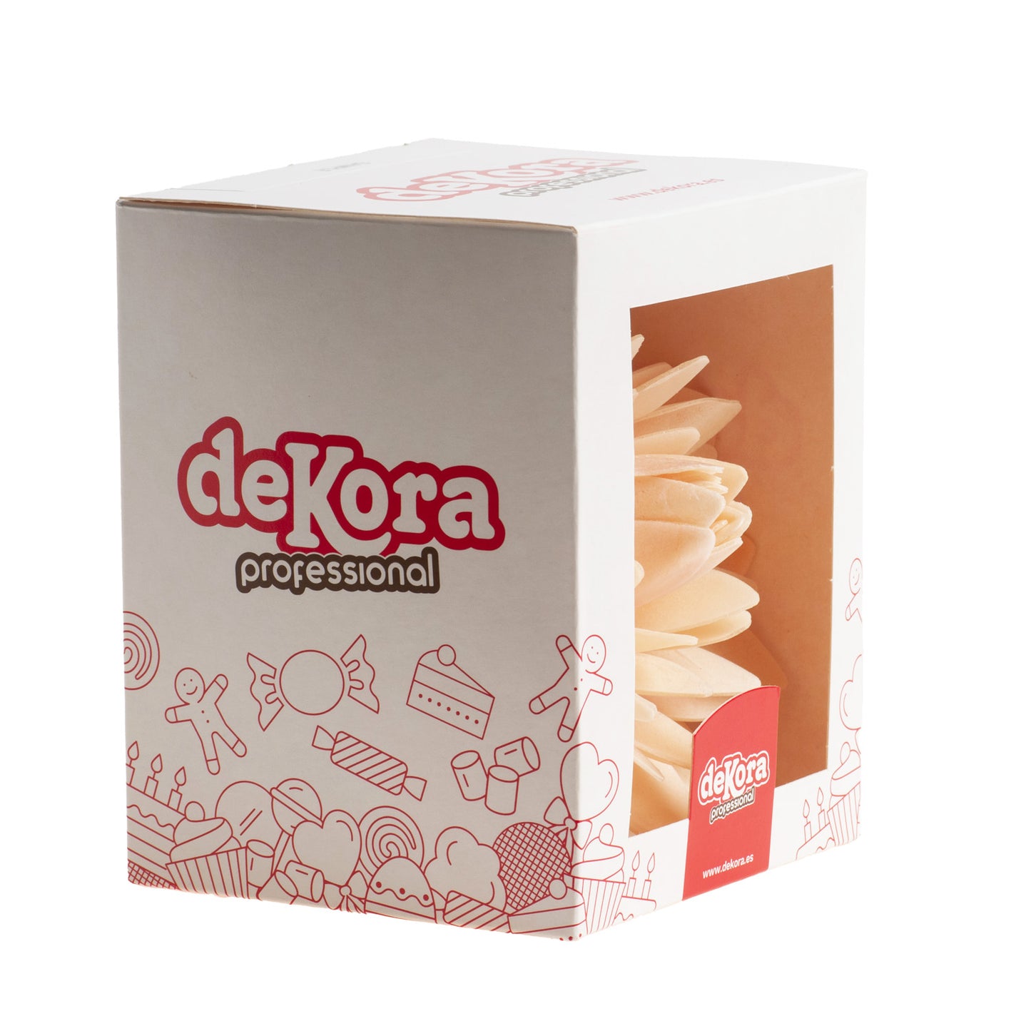 DÁLIA WAFER GIGANTE EM COR PASTEL Ø 12,5CM