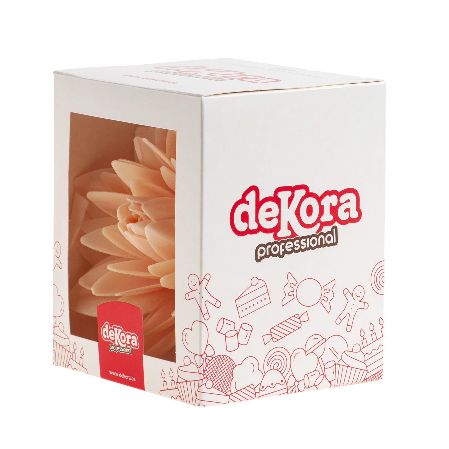 DALIA GIGANTE OBLEA COLOR PASTEL Ø 12.5CM