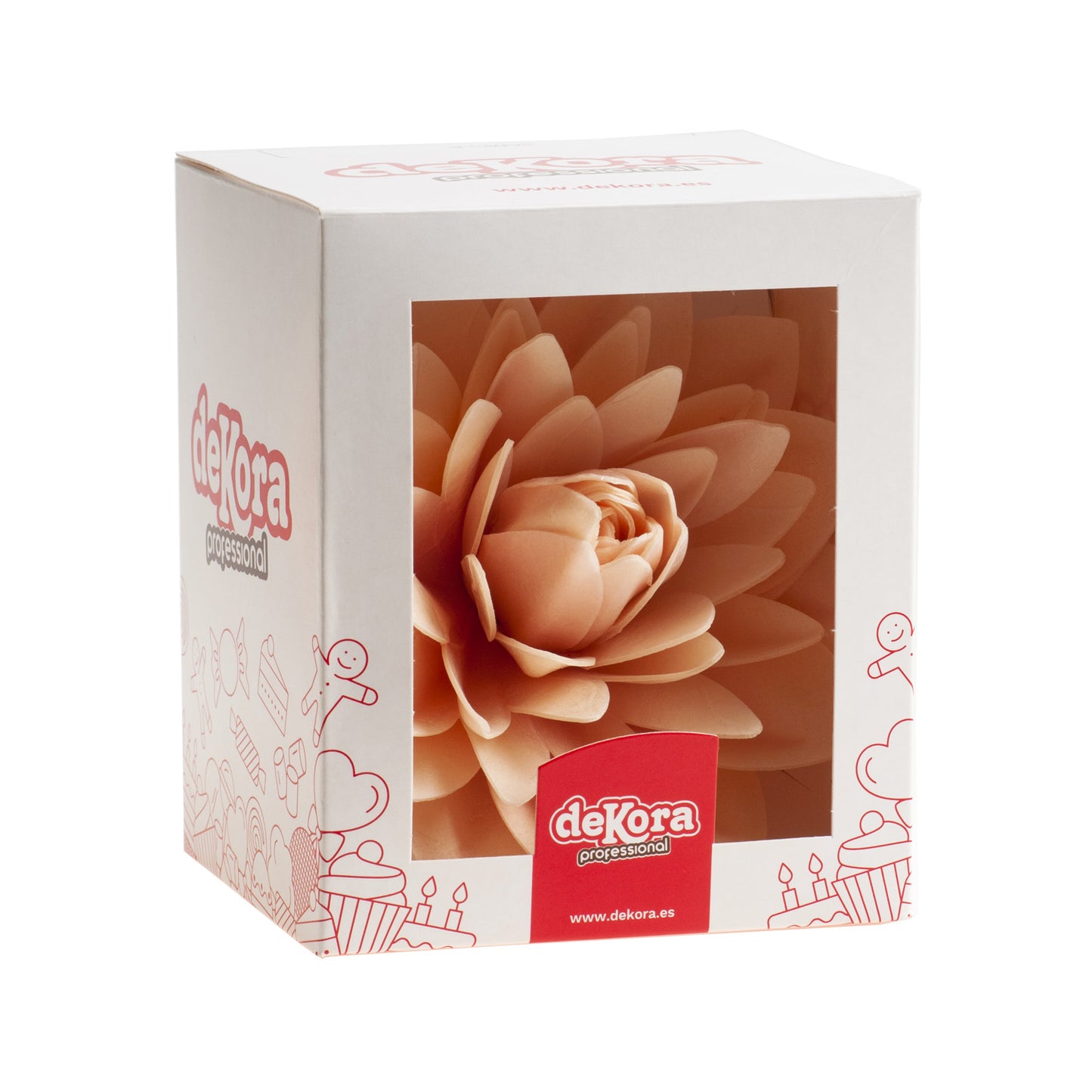 DALIA GIGANTE OBLEA COLOR PASTEL Ø 12.5CM