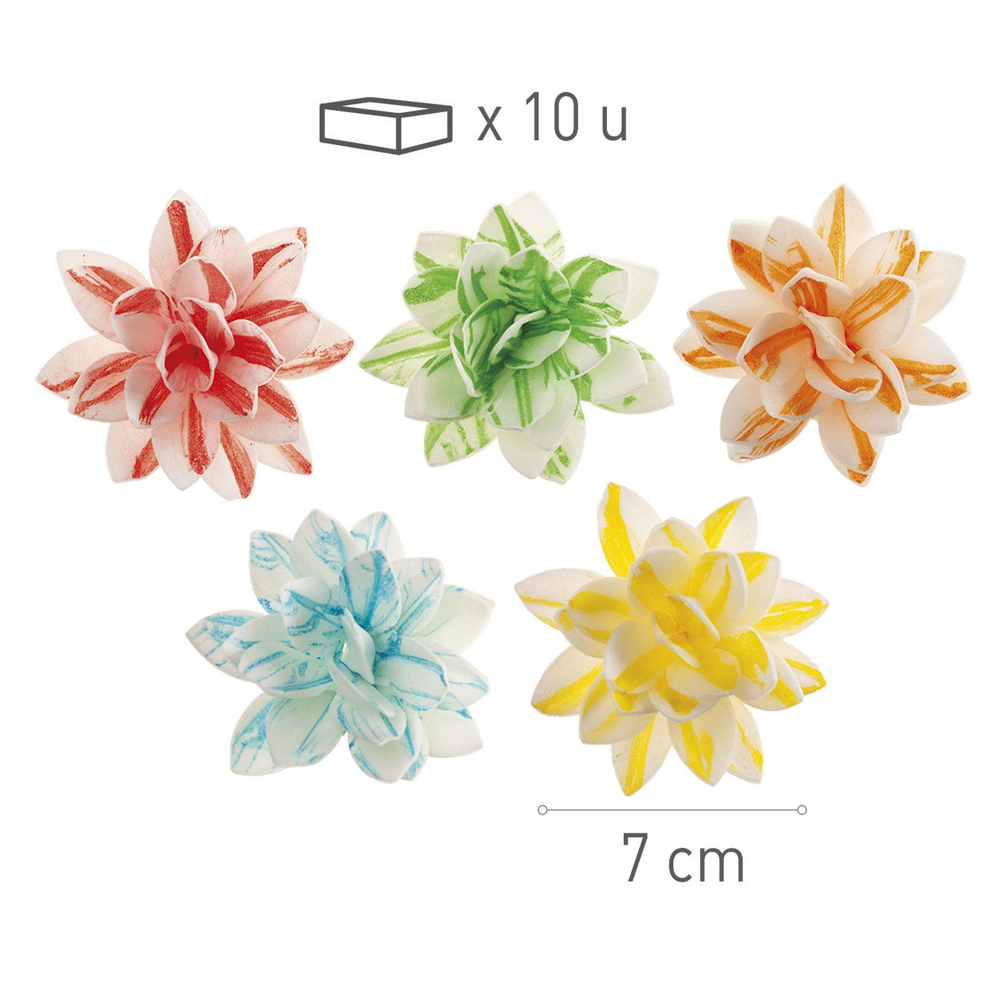 FLORES ARTÍSTICAS 7CM