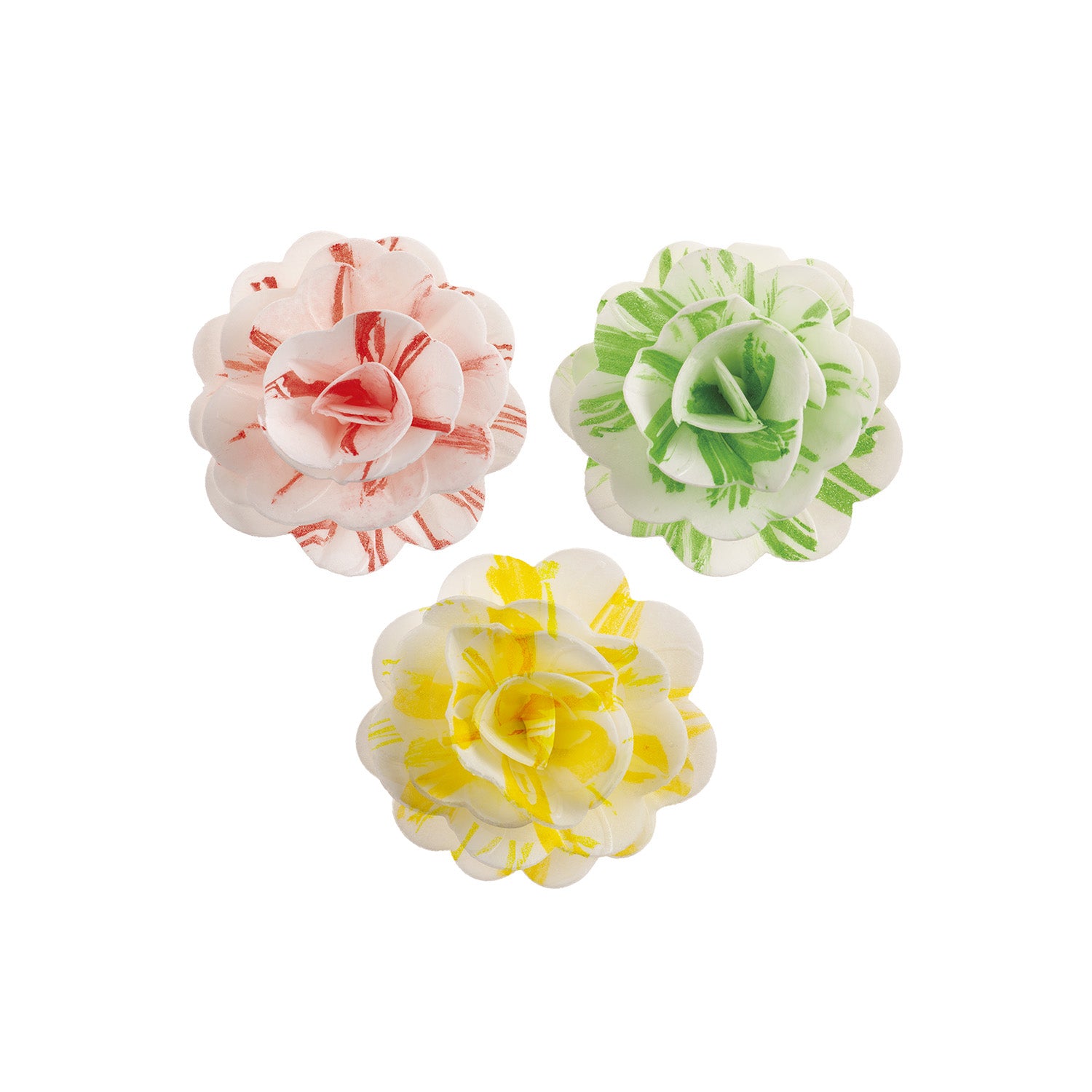 ROSA DE OBLEA ARTÍSTICA 7CM