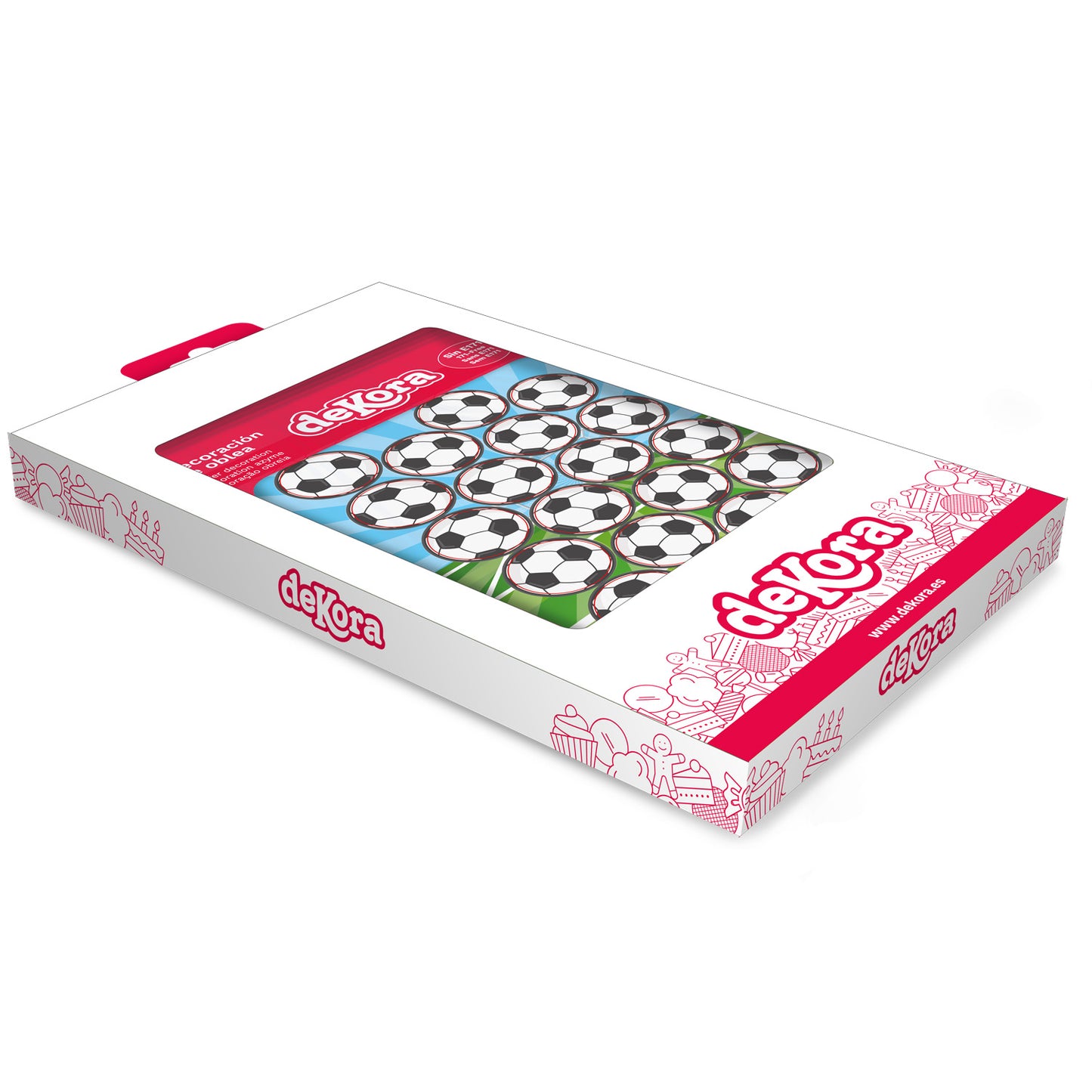 MINI DISCHI CIALDA PALLA DA CALCIO Ø 3,4CM