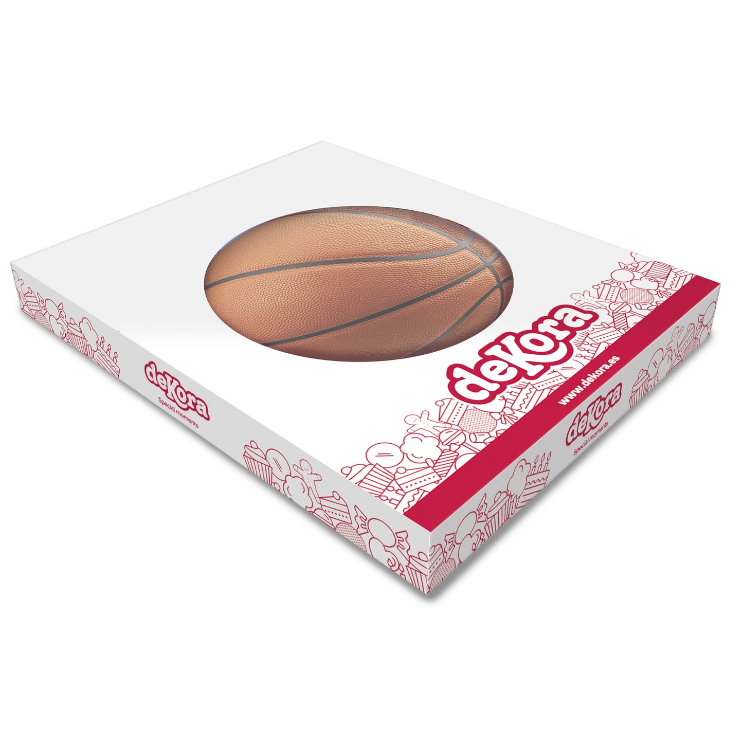 DISCO DE BOLACHA DE BASQUETEBOL 20CM