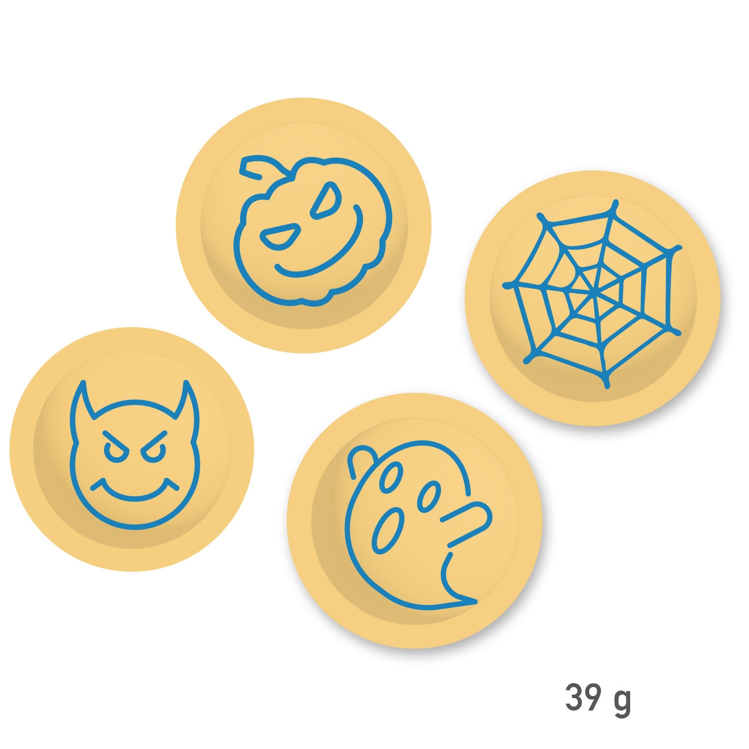 UFOS FARCIS DE PICA PICA TATTOO HALLOWEEN 39GR