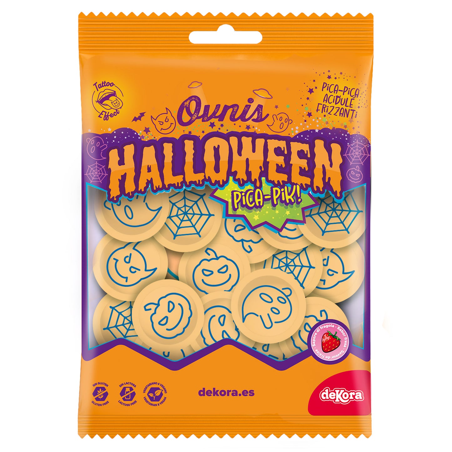 UFOS FARCIS DE PICA PICA TATTOO HALLOWEEN 39GR