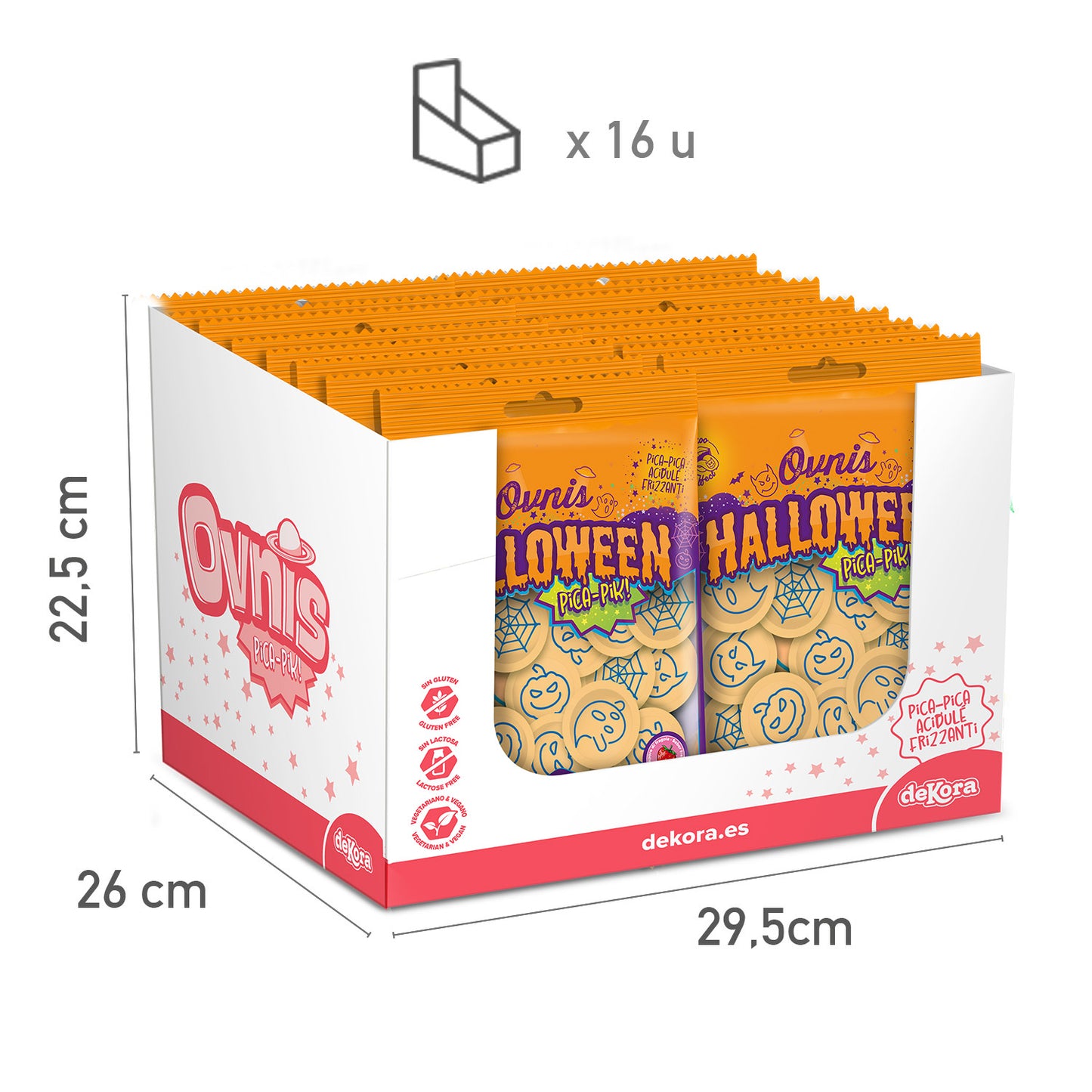 UFOS FARCIS DE PICA PICA TATTOO HALLOWEEN 39GR