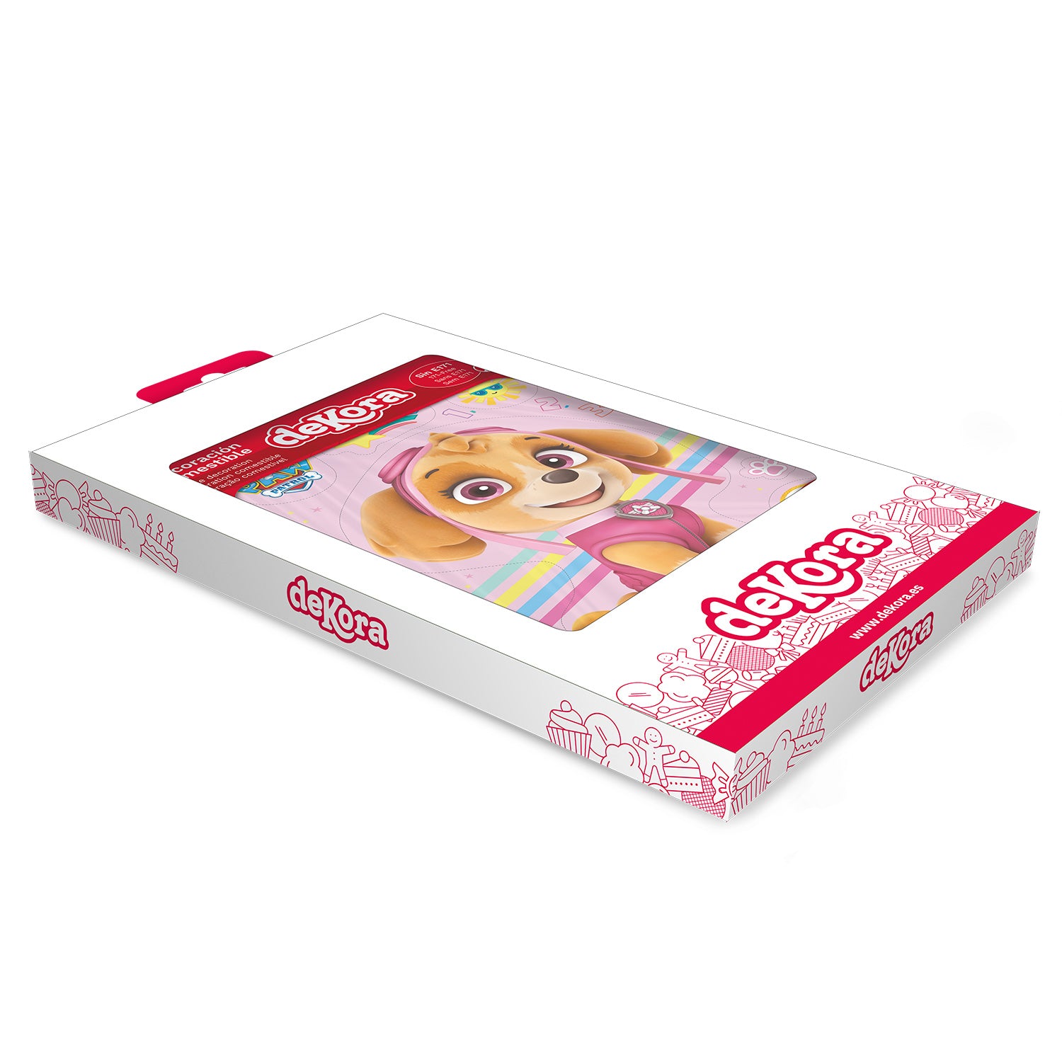 WAFER CAKE TOPPER PAW PATROL SKYE 14.8X21CM A5
