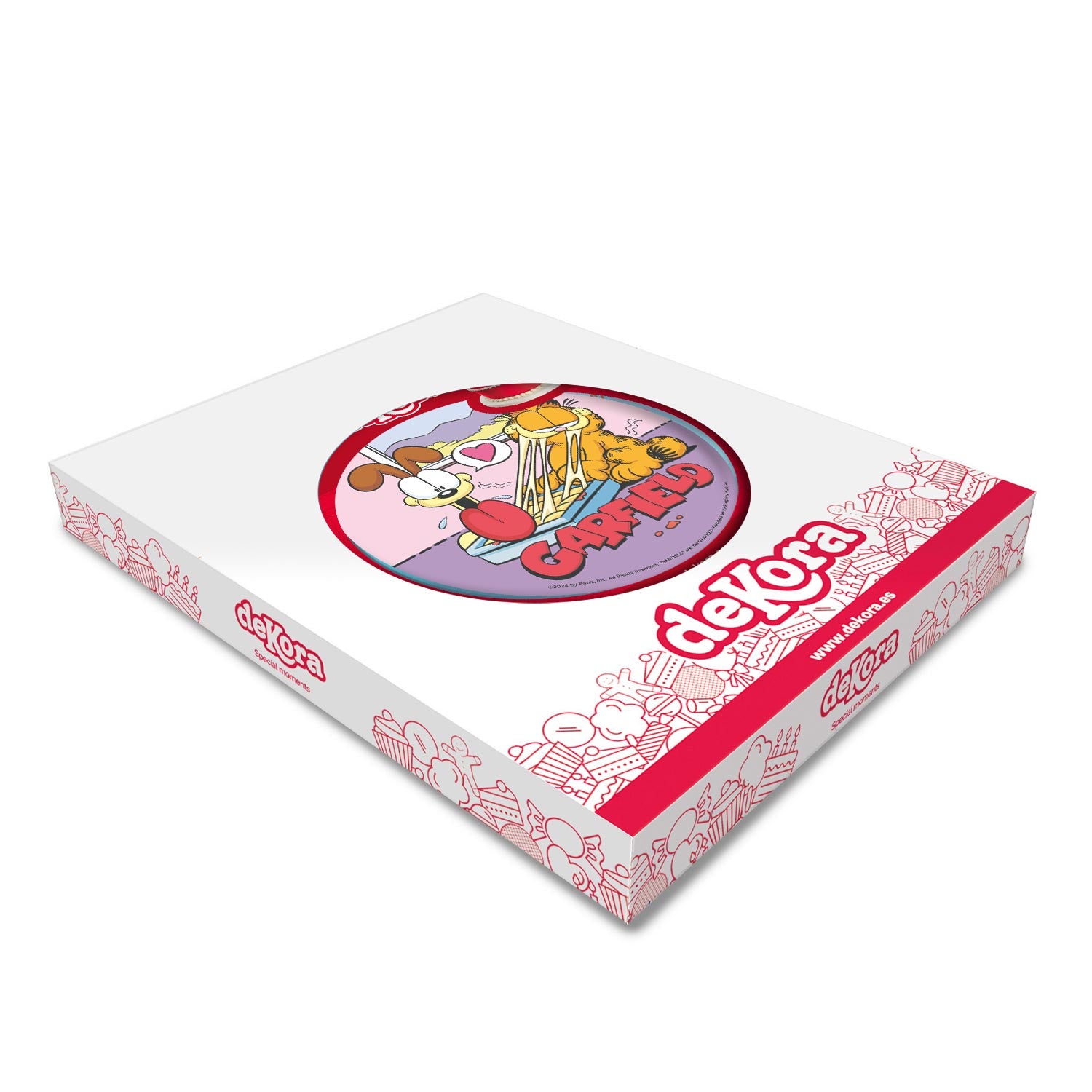 DISCO OBLEA TARTA GARFIELD 20CM