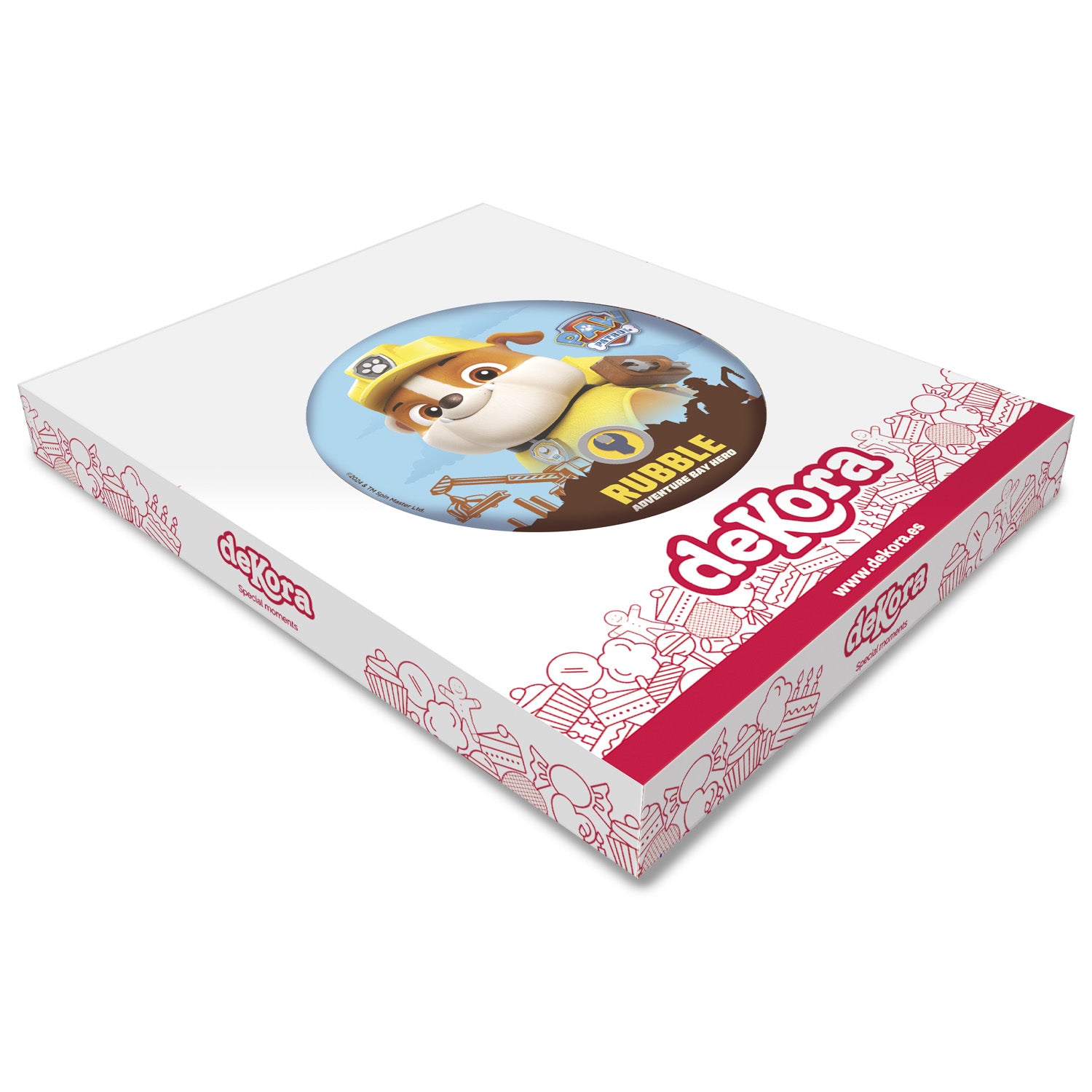 RUBBLE CAKE WAFER DISC 20CM