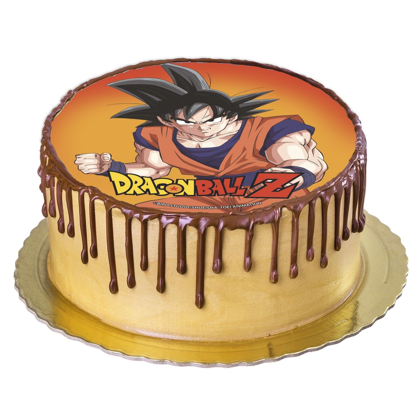 DISCHI CIALDA TORTA DRAGON BALL 20CM