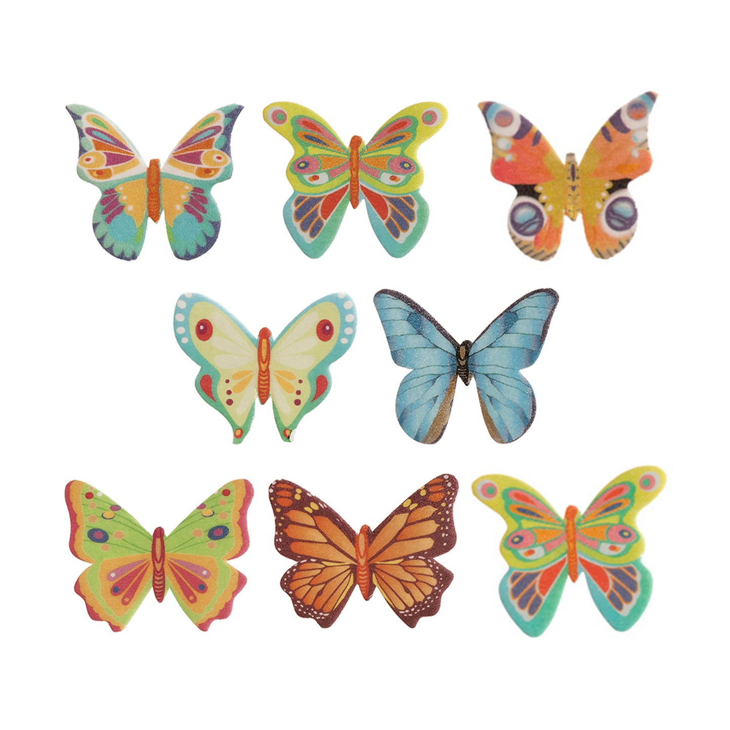 DISPLAY 24 BLISTER MARIPOSAS OBLEA 8 UD
