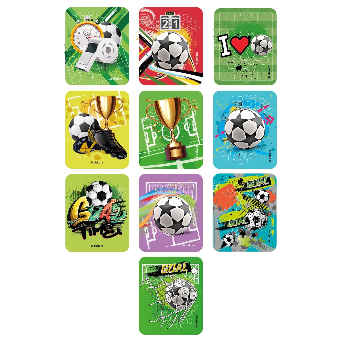 FOOTBALL CANDY FLOSS WITH STICKER 30GR